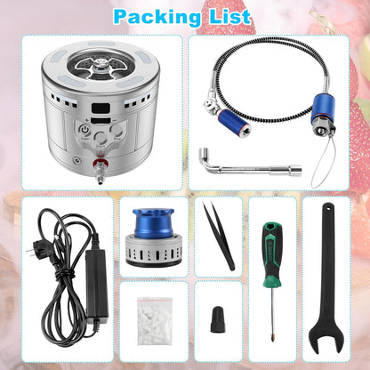 dry ice maker main machine with accessories