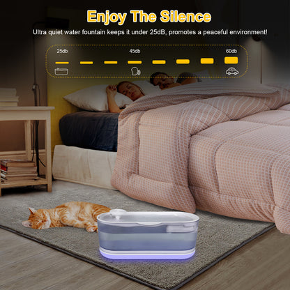 silent pet dispenser